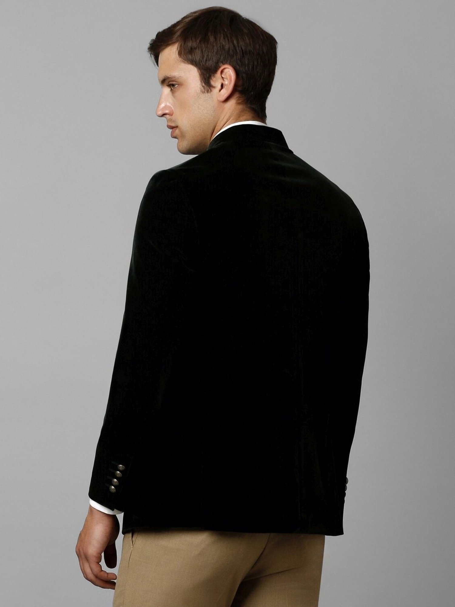 Hangup Cream Regular Fit Ethnic Blazer