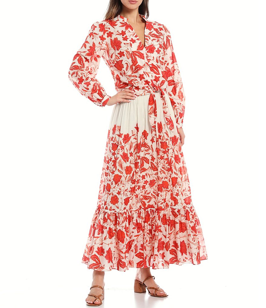 Antonio Melani Lilia Floral Swing Coordinating Maxi Skirt