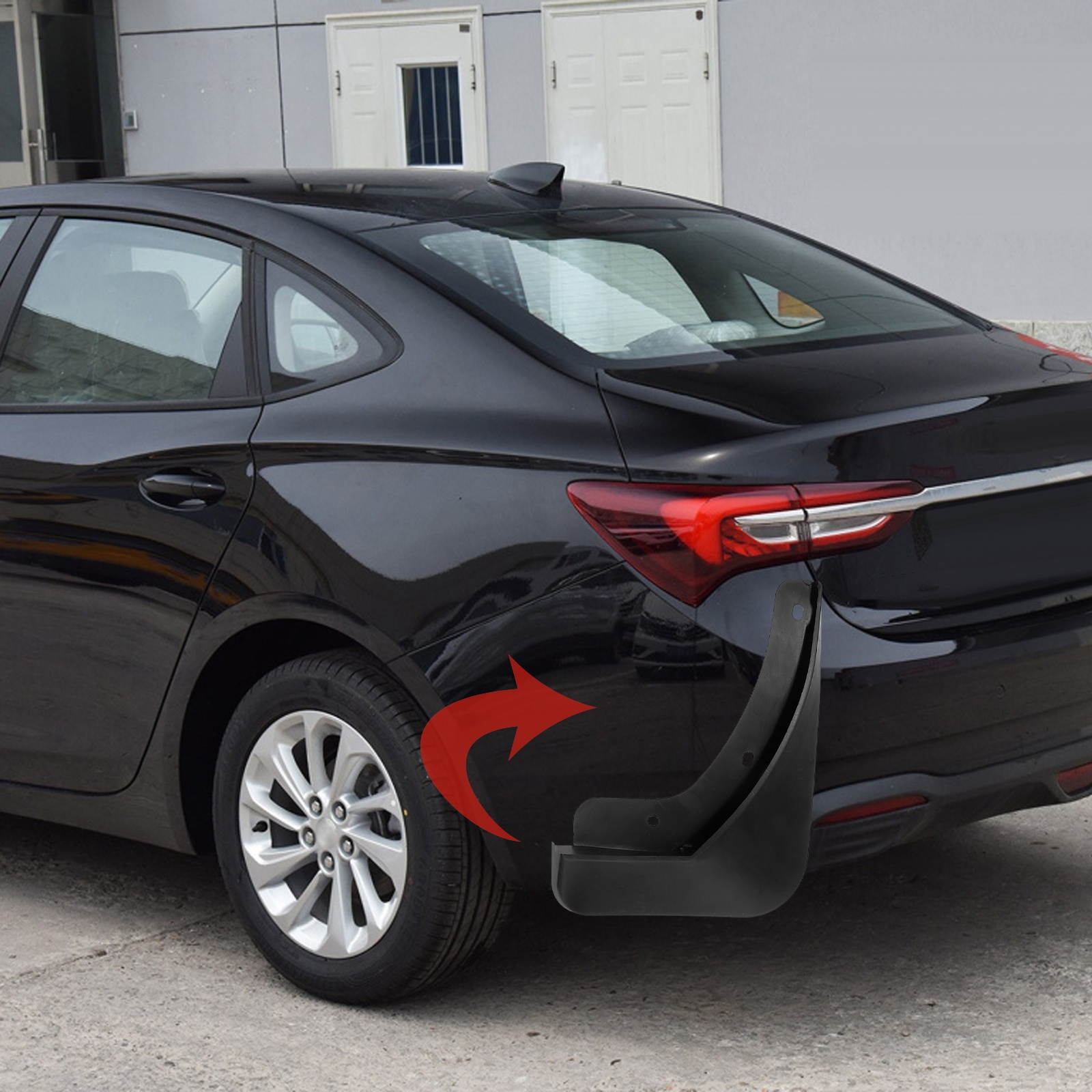 4pcs Car Mudguards Fine Durable Good Useful Car Mudguards Rear Tire Mudguards Car Mud Flap