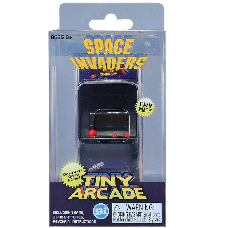 Super Impulse Tiny Arcade Playable Miniature Video Game - Space Invaders