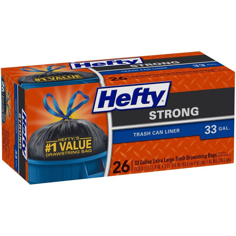 GreenPolly Drawstring Recycling Trash Bags - 13 Gallon - 20ct