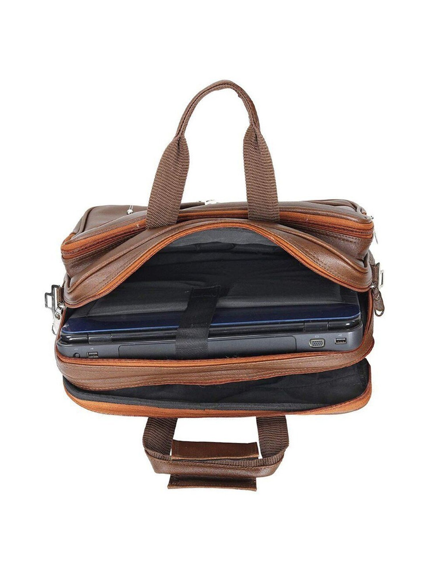 Priority Navy Synthetic Medium Messenger Bag