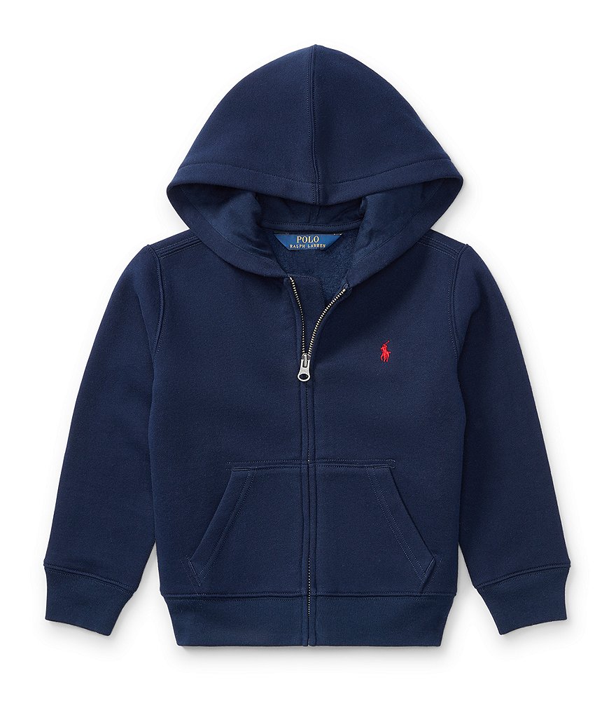 Polo Ralph Lauren Childrenswear Little Boys 2T-7 Full-Zip Hoodie