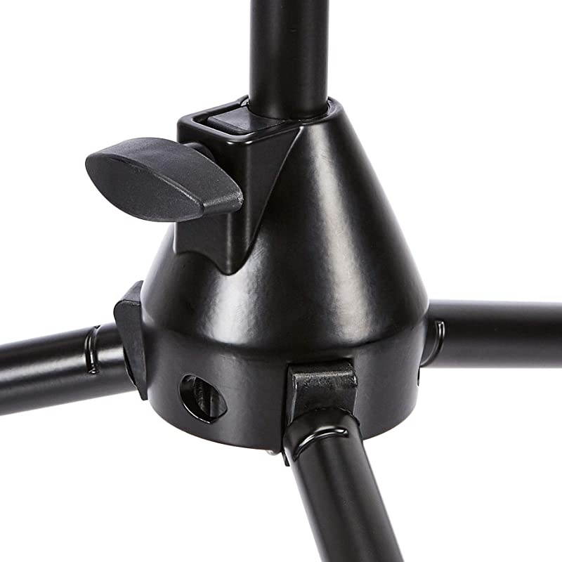 Tripod Boom Microphone Stand HeightAdjustable with Metal Base 31 53Foot