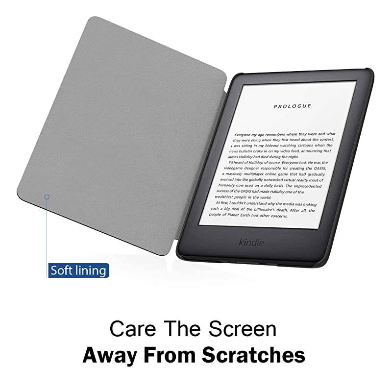 Case Fits All-New Kindle (10th Generation - 2019 Release Only), Thinnest Protective Shell Cover with Auto Wake/Sleep, Will Not Fit Kindle Paperwhite 10th Generation 2018 - Dreamy Nebula Purple