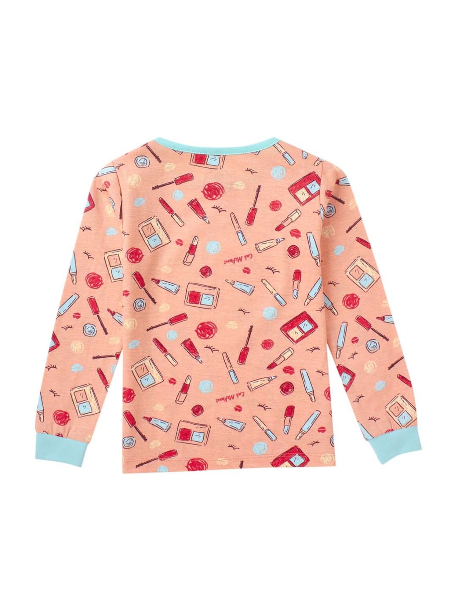 Jockey Girls Black Printed Shorts