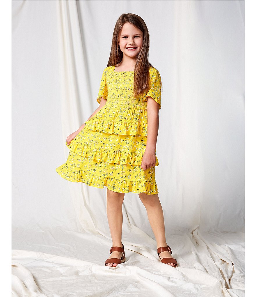 Polo Ralph Lauren Big Girls 7-16 Ombre Large Pony T-Shirt Dress