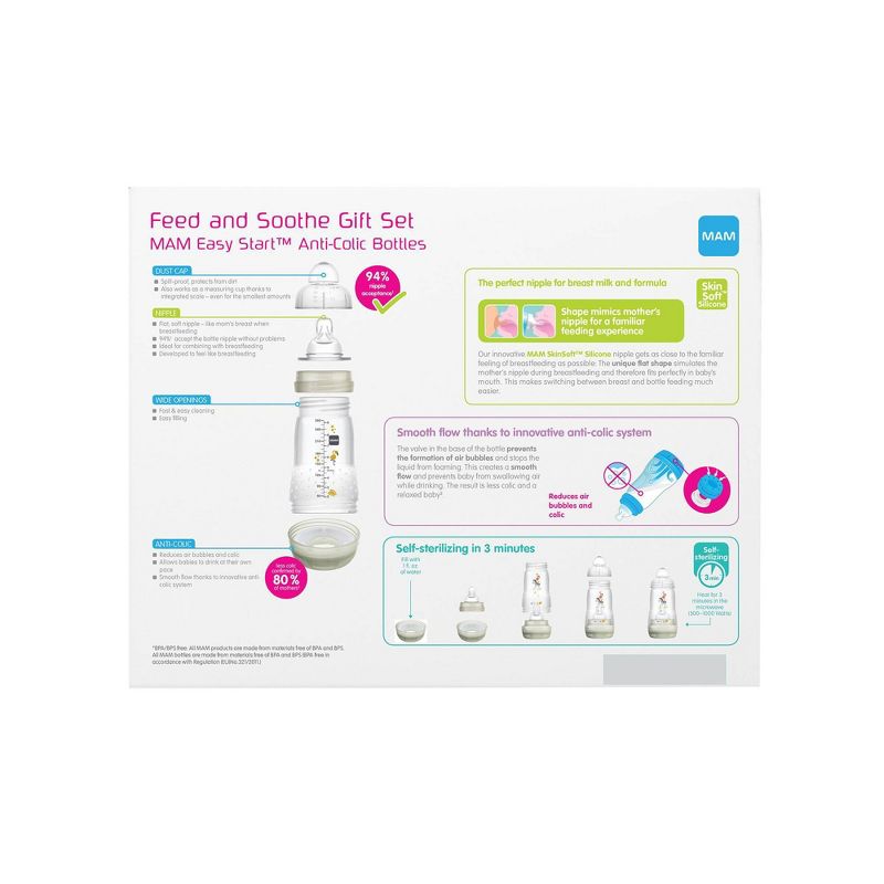 MAM Feed & Soothe Gift Set - White