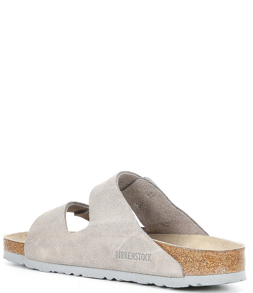 Birkenstock Women's Arizona Suede Dual Adjustable Buckle Strap Sandals