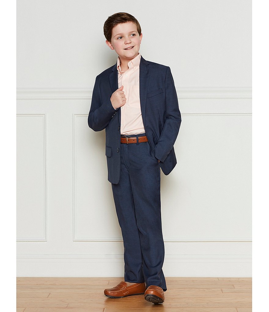 Class Club Big Boys 8-20 Husky Fit Twill Pants