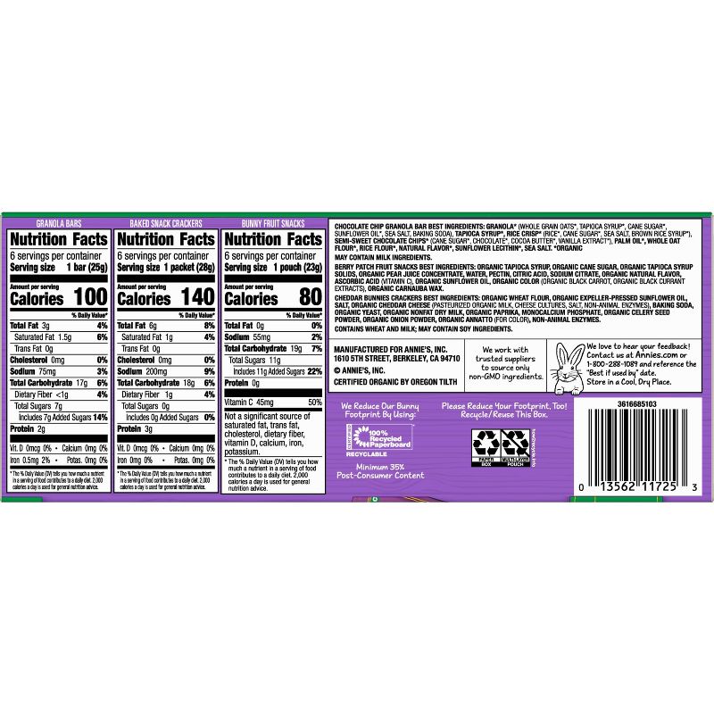 Annie's Variety Pack - 16.14oz