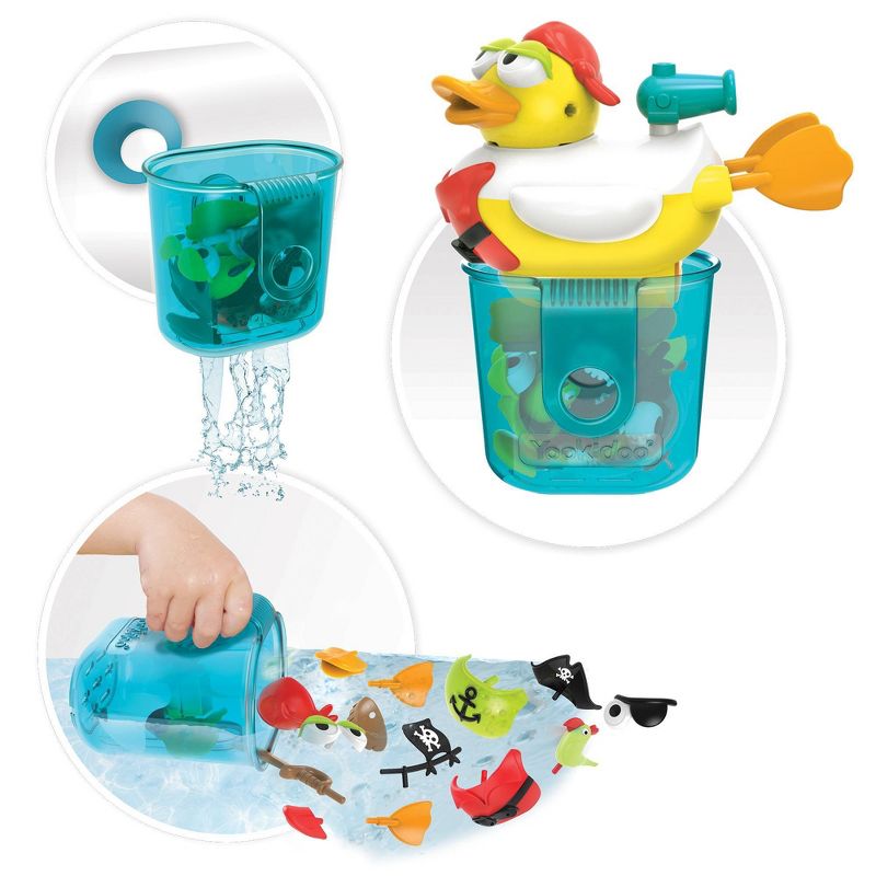 Yookidoo Jet Duck - Create a Pirate Bath Toy