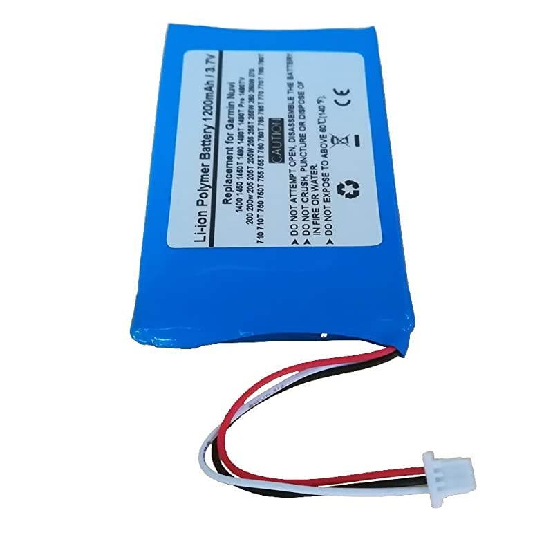 GPS Navigator Battery for Garmin Nuvi 1400 1450 1450T 1490 1490T 1490T Pro 1490TV