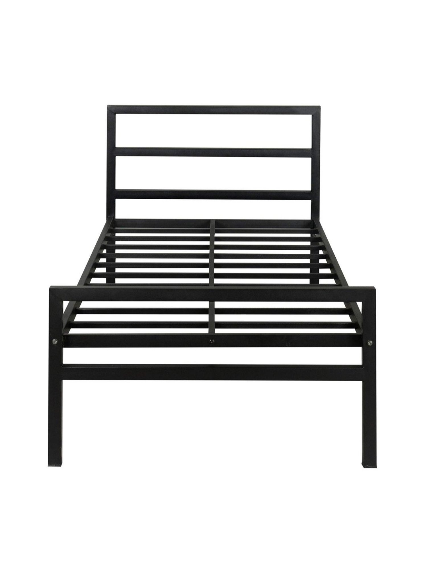 Doctor Dreams by Nilkamal Black Metal Single Striker Bed