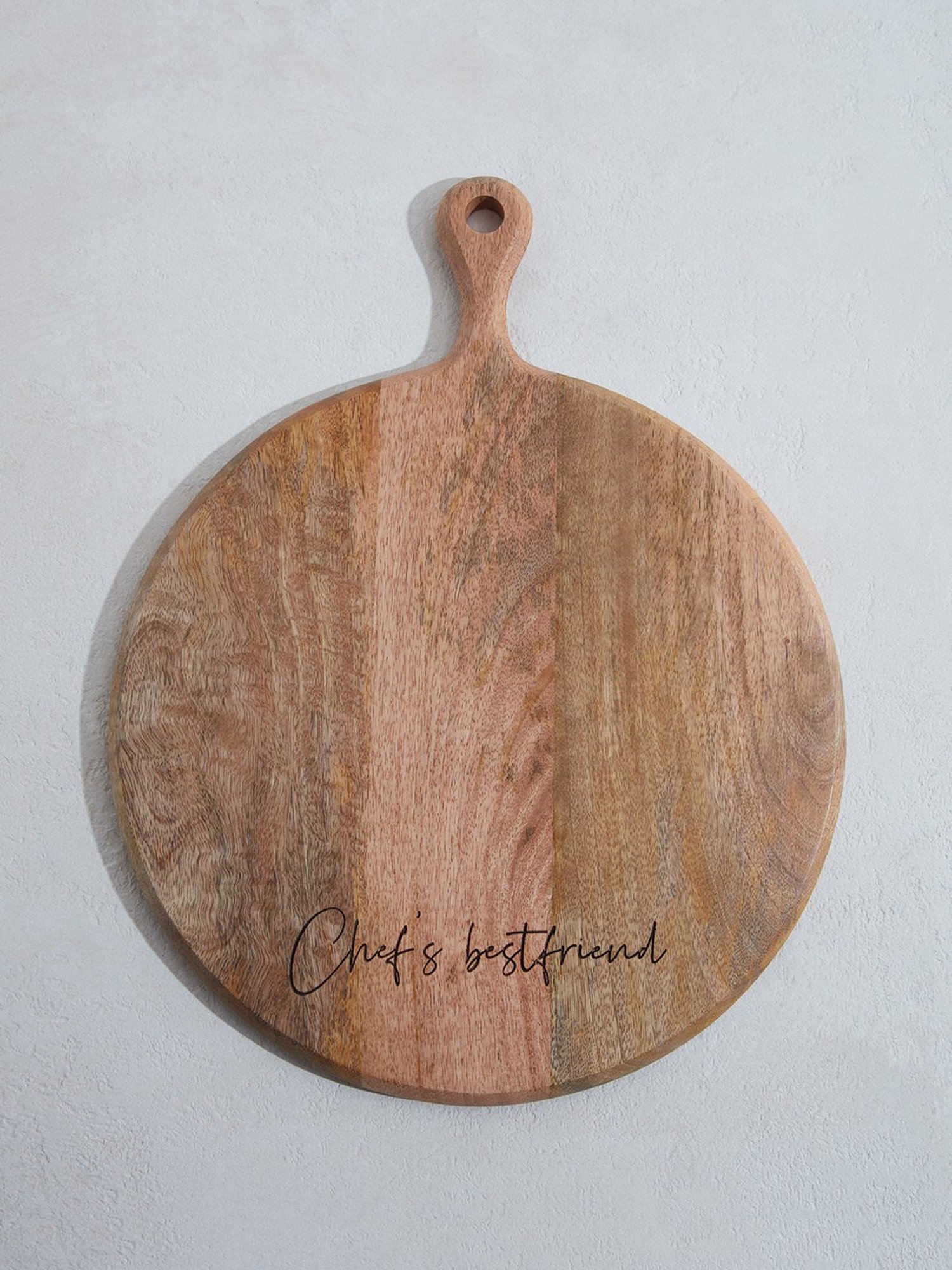 Crayton Beige & Brown Bamboo Chopping Board - Set of 1