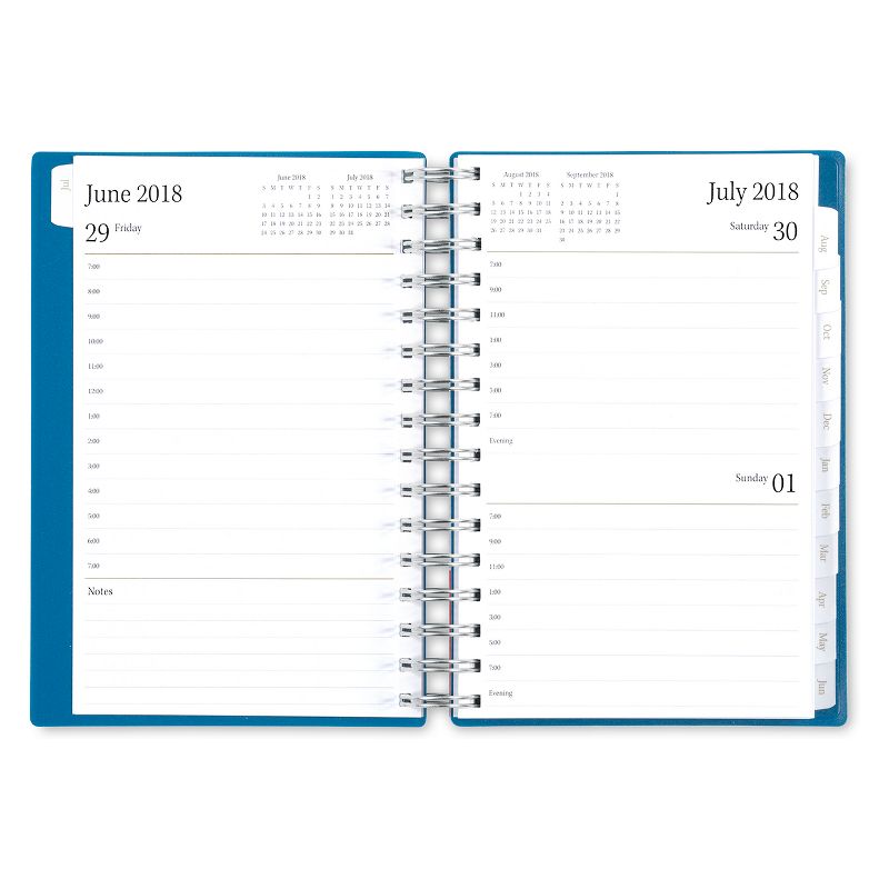 2018 - 2019 Spiral Planners Blue Sky - Indigo