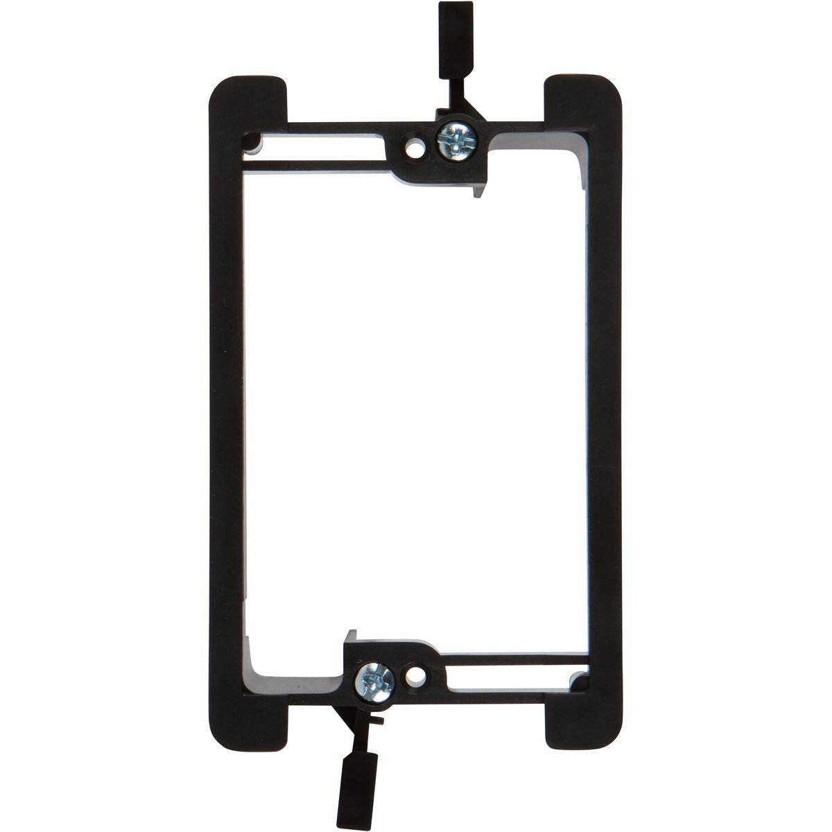 Buyer's Point 1 Port Cat6 Wall Plate, Female-Female  with Single Gang Low Voltage Mounting Bracket Device 1 Port White