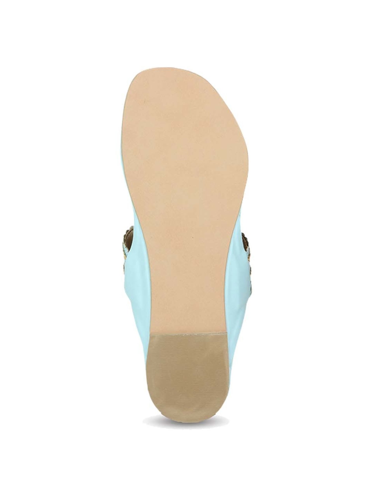 Inc.5 Women's Sky Blue Toe Ring Sandals