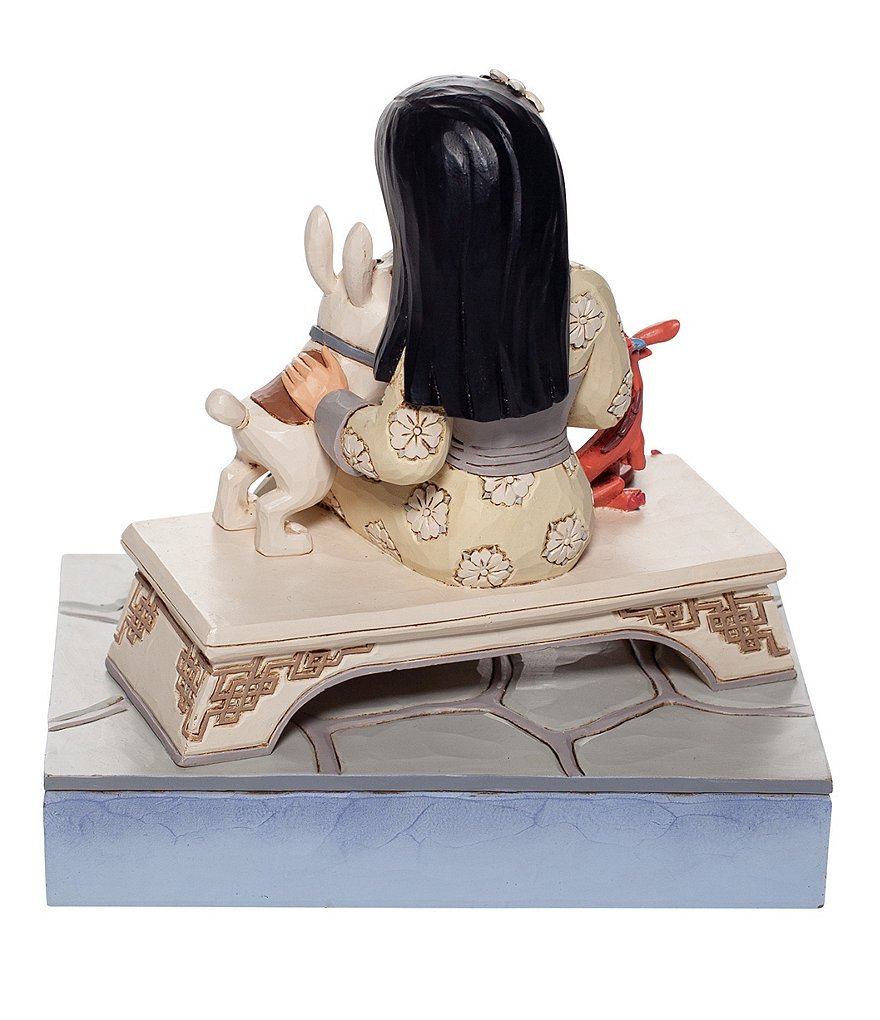 Disney Traditions Jim Shore Mulan White Woodland Figurine