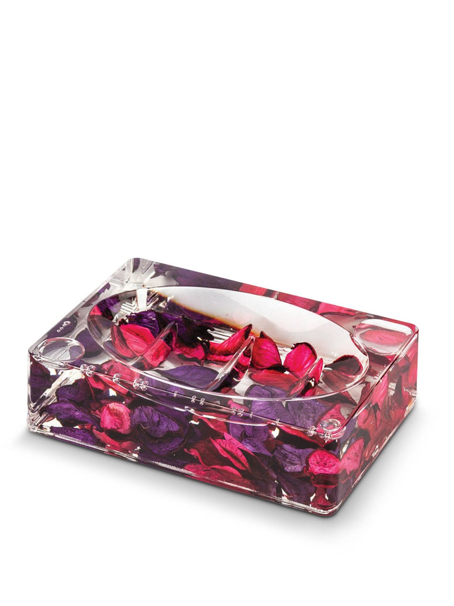 Freelance Pink Acrylic Set of 4 Bathroom Accessories