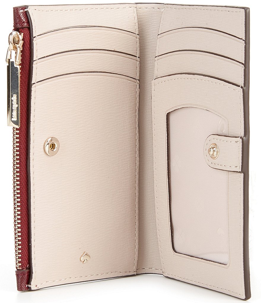 kate spade new york Spencer Leather Small Slim Bi-Fold Wallet