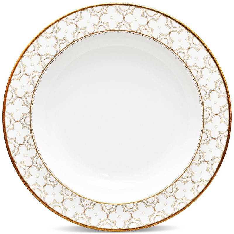 Noritake Trefolio Gold Pasta Bowl