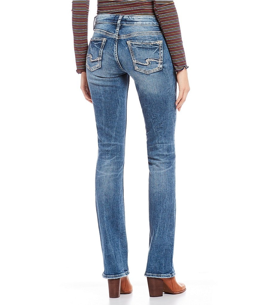 Miss Me Embroidered Floral Pocket Bootcut Jeans