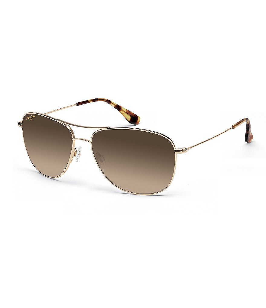 Maui Jim Cliff House PolarizedPlus2&reg; Aviator 59mm Sunglasses