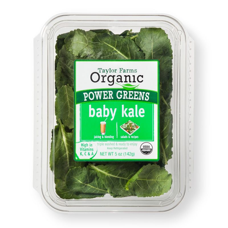 Taylor Farms Organic Baby Kale - 5oz Package
