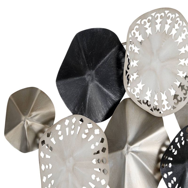 Newhill Designs Abstract Modern Discs 41 1/4" Wide Metal Wall Art