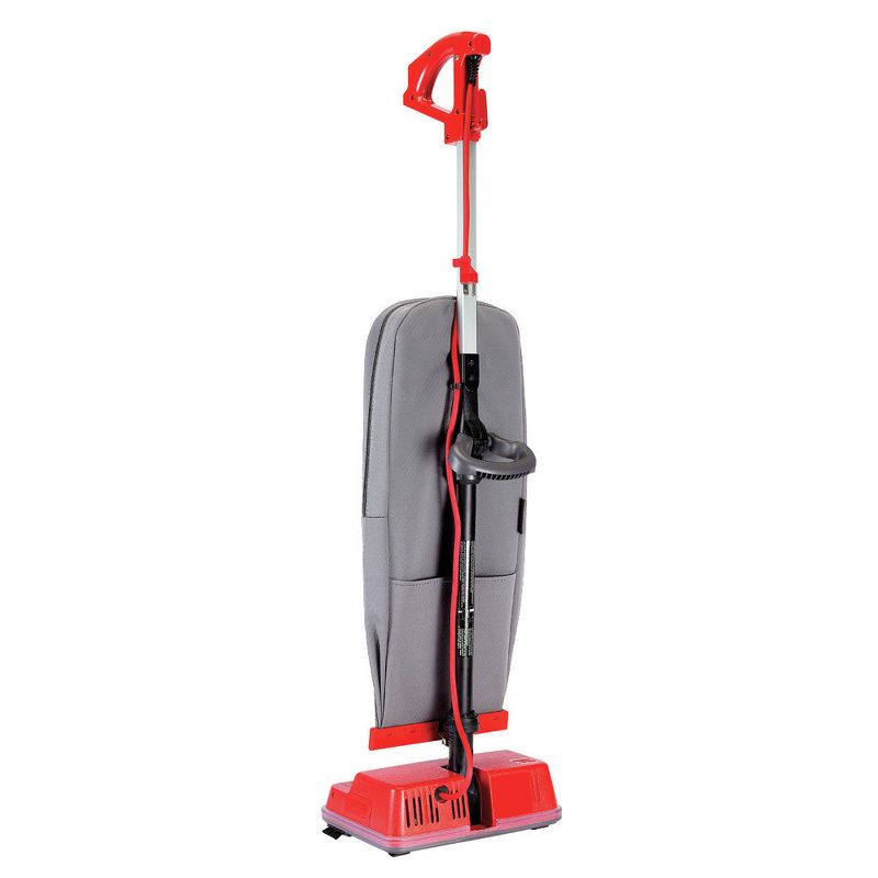 Oreck Commercial U2000RB-1 Commercial 12-1/2 in. x 9-1/4 in. x 47-3/4 in. Upright Vacuum - Red/Gray