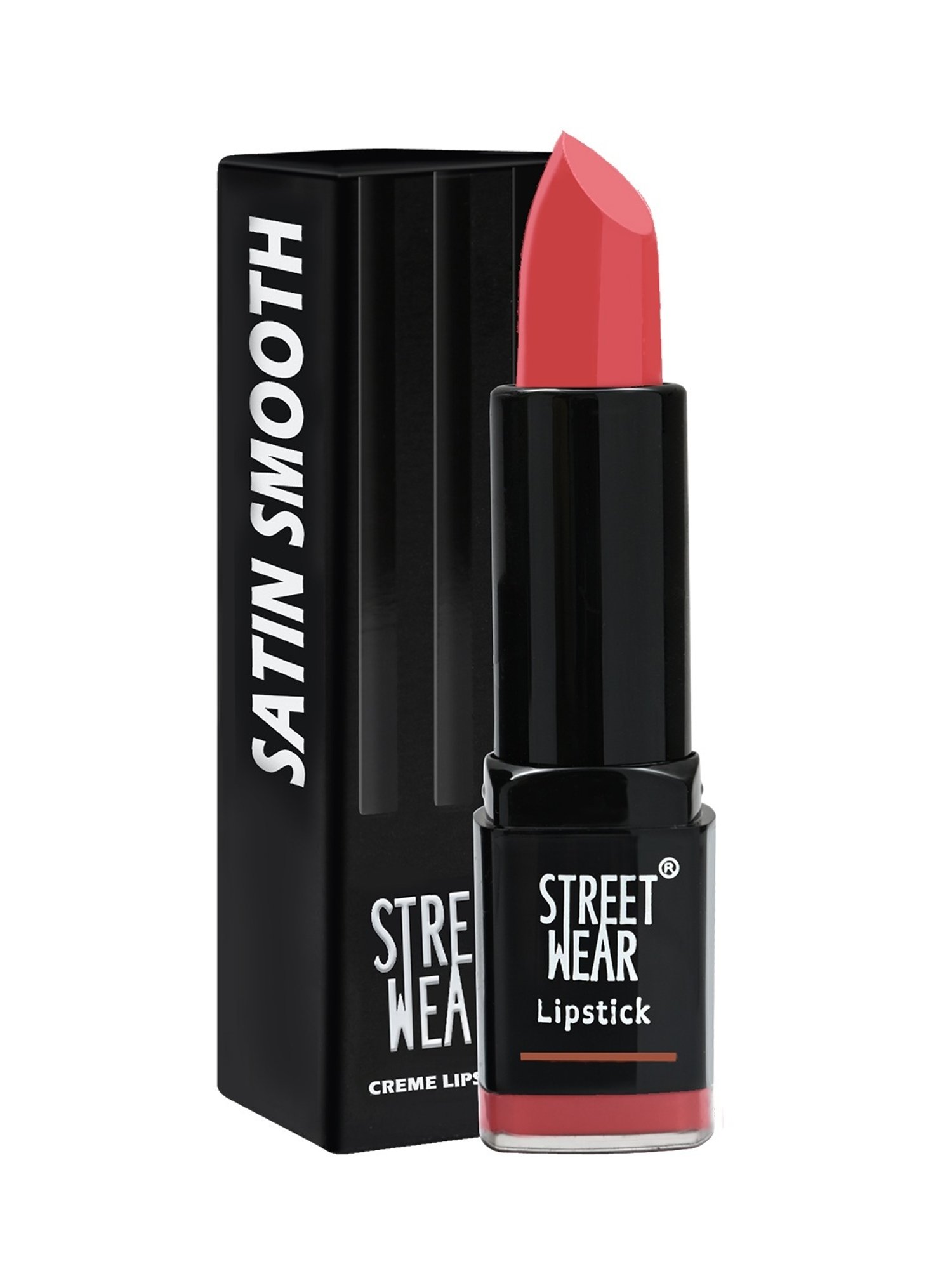 Street Wear Satin Smooth Lipstick Simply Peach - 4.2 gm