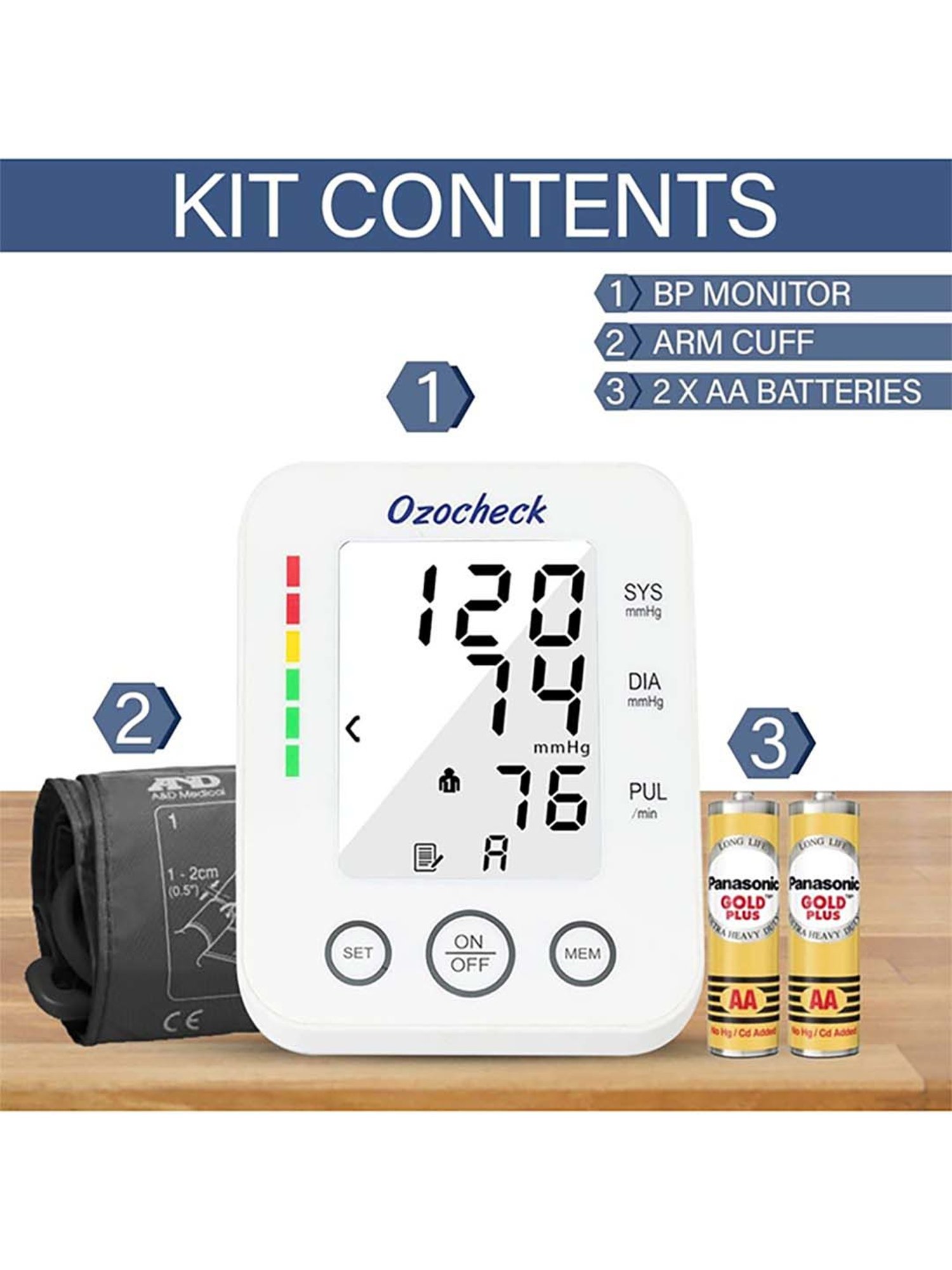 Accusure Simple Glucometer machine With 25 Test Strips (Black)