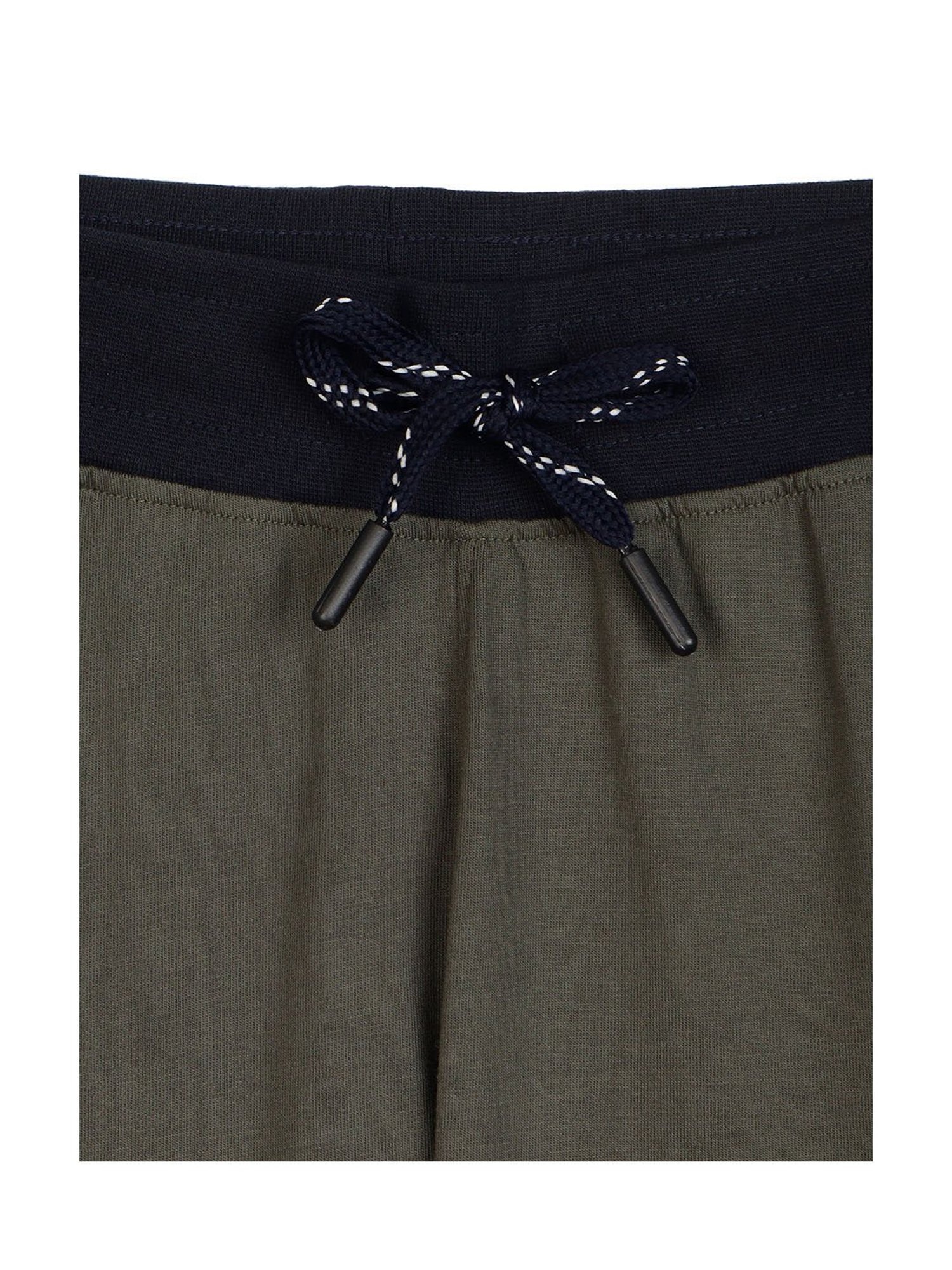 Gini & Jony Kids Brown Solid Bermudas