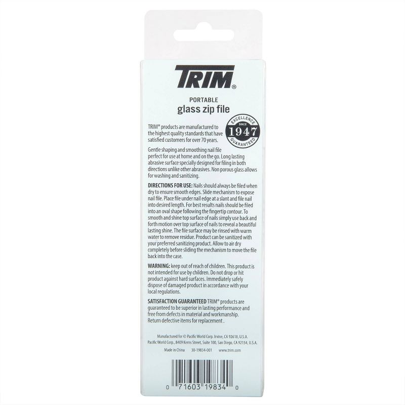 Plum Beauty Glass Pedi Polisher Nail Buffer