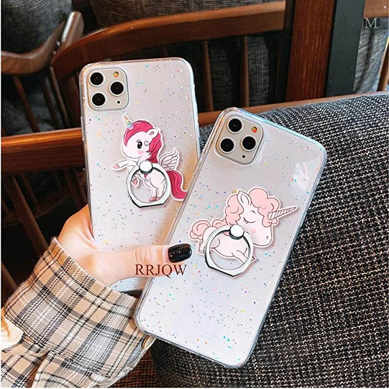 Ring Holder StandUnicorn Ring Stand Holder 360 Rotation Finger Ring Grip Stand for CellphonesSmartphones and Tablets