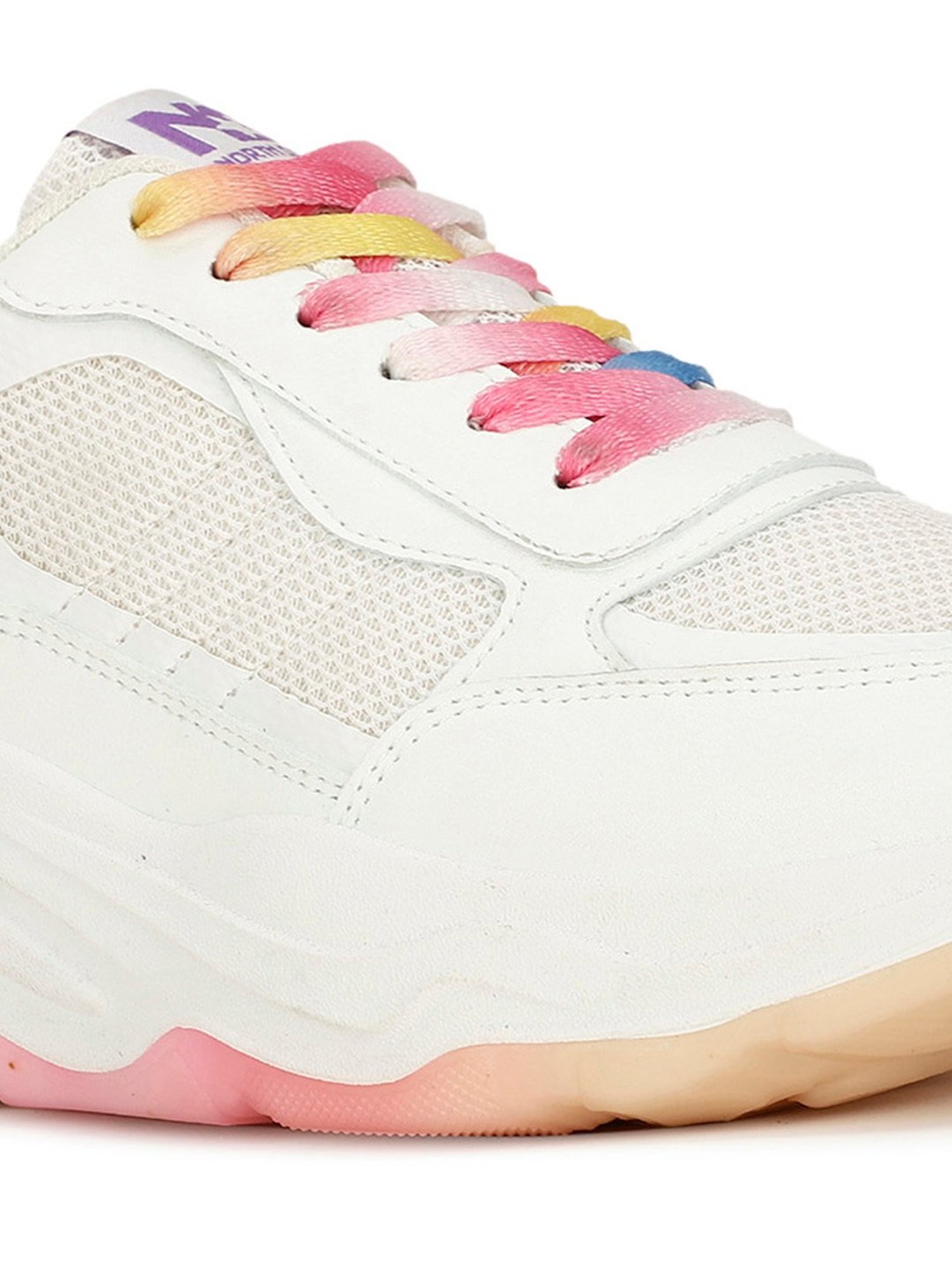 North Star by Bata Women's White Sneakers