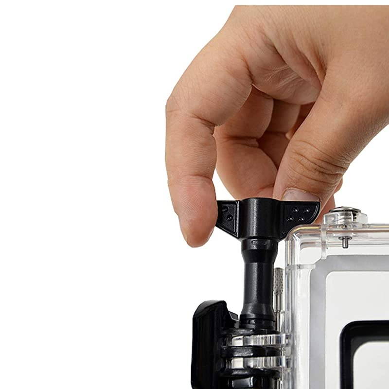 45M Underwater Waterproof Diving Housing Case Protective Cover for GoPro Hero 7 Black, Hero 6, Hero 5 Black, Hero HD (2018) Action Camera