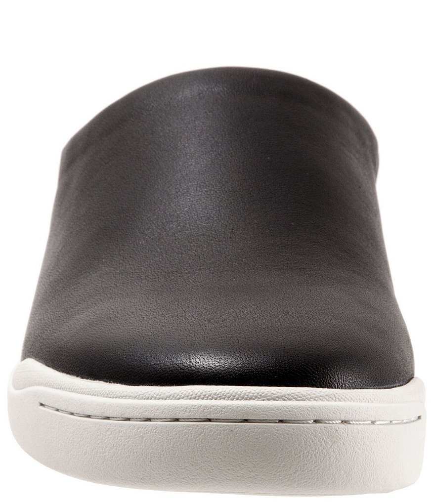 SoftWalk Auburn Leather Mules