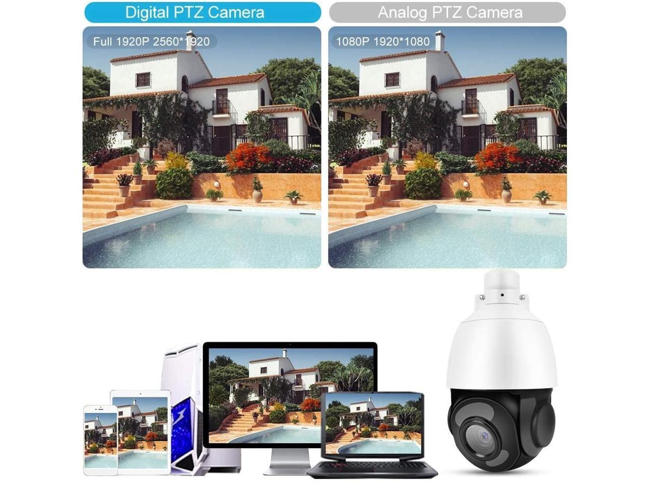 KIMPOK POE Power 80M IR Vision 5MP IP Speed dome cameras WDR Defog 5MP HD Waterprof IP PTZ Dome surveillance camera