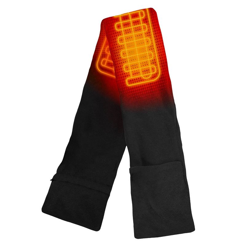 ActionHeat AA Battery Heated Scarf - Black