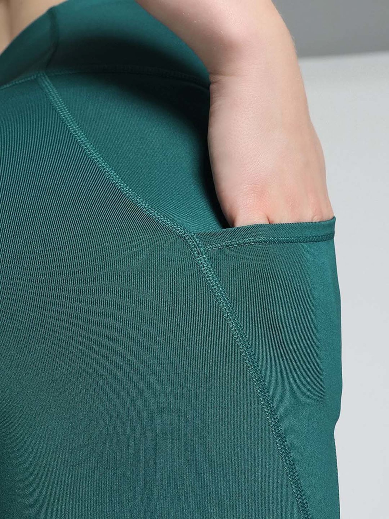 KENDALL + KYLIE White Printed Sports Tights