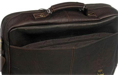Samsonite Columbian Leather Flapover Laptop Case