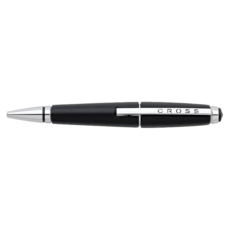Cross Edge Pen, 0.7 mm, Medium, Black Ink, Black Barrel