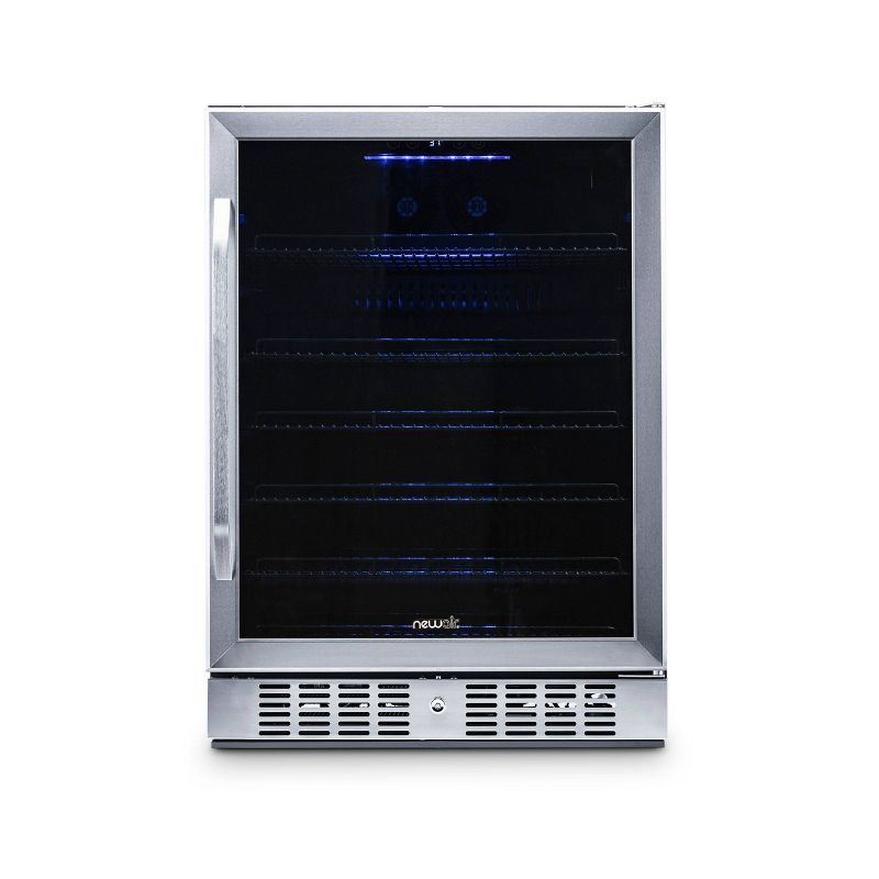 NewAir 177 Can Beverage Cooler - Stainless Steel ABR-1770
