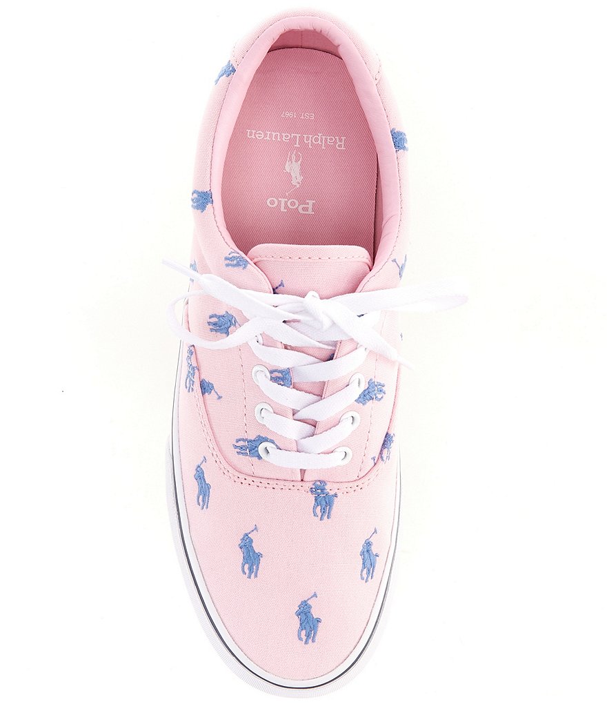 Polo Ralph Lauren Men's Thorton Embroidered Lace-Up Sneakers