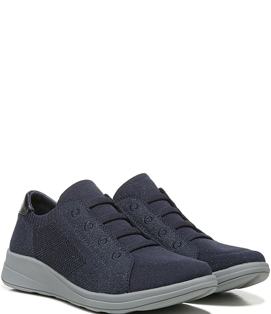 Bzees Premium Golden Knit Washable Slip-On Sneakers