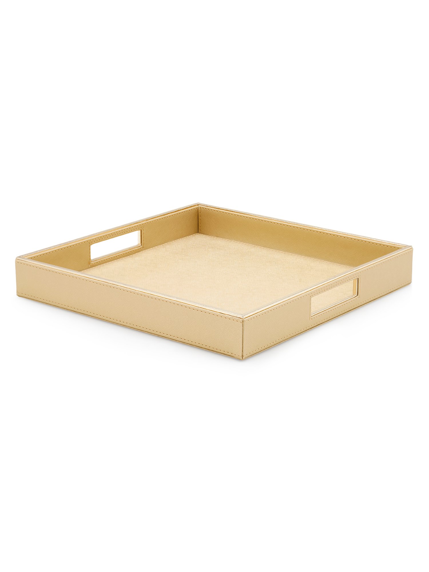 Pure Home and Living Gold MDF Solid Serving Trays