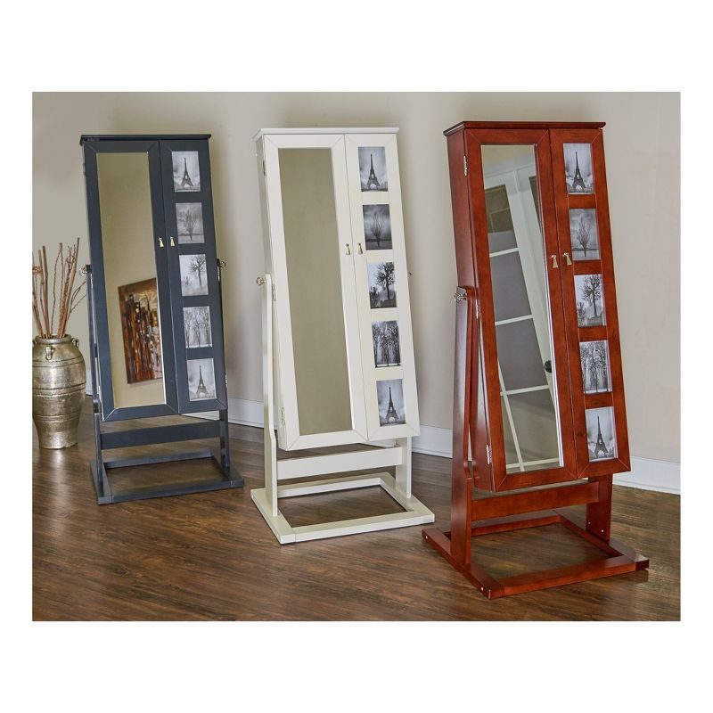 Elisa Photo Cheval Mirror Cherry - Powell Company