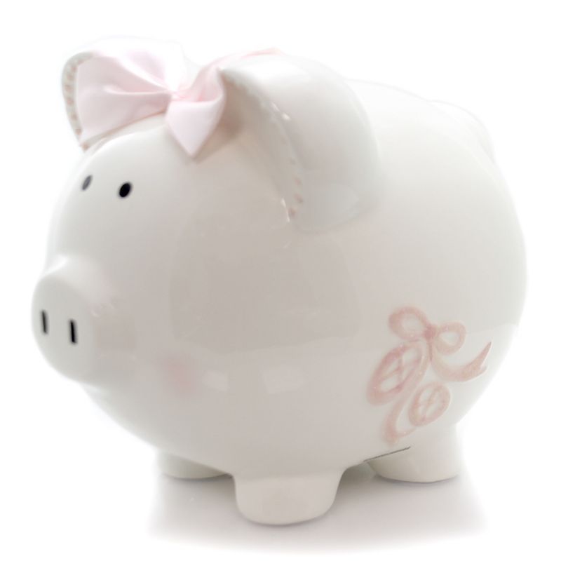 Bank 7.5" Sparkle Dress Piggy Bank Money Fairy Tale  -  Decorative Banks
